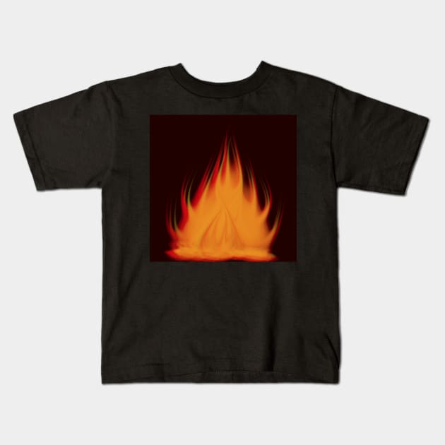 Warmth for a cold night Kids T-Shirt by MinnieMot